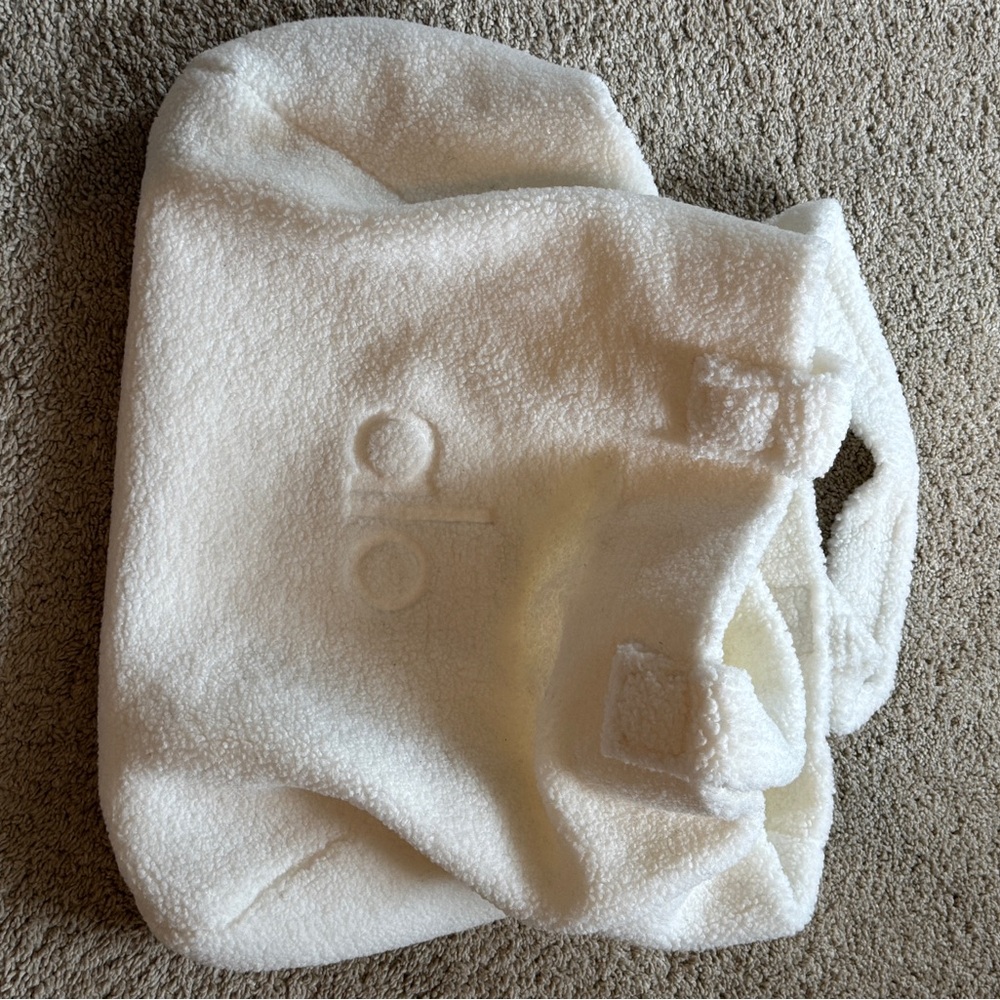 ALO Yoga Cream Sherpa Tote Bag